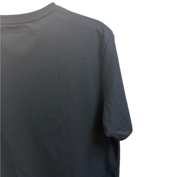 Fahrenheit Basics Black short sleeve T shirt EUC Made in India mens size Large - Picture 4 of 5